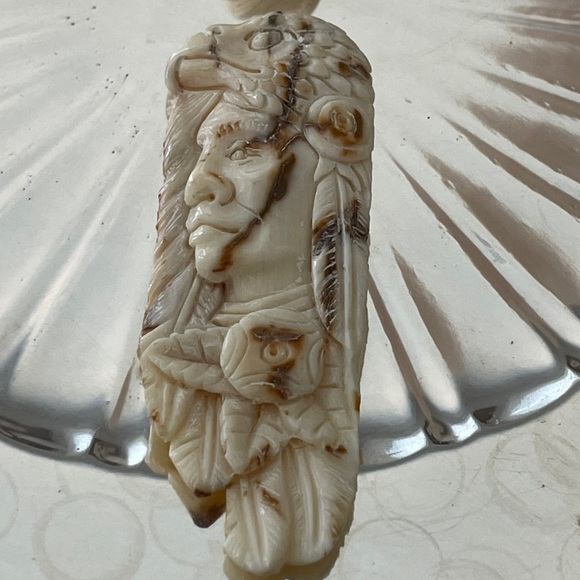 Other - Incredible Intricately Carved momouth bone